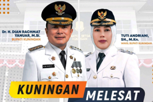 Bupati dan Wakil Bupati Kuningan.